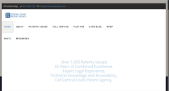 Desktop Screenshot of centralcoastpatent.com